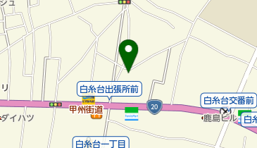 上染屋八幡神社の地図画像