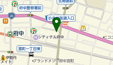 府中町鍼灸接骨院の地図画像