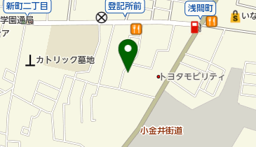 有限会社羽鳥電気商会の地図画像