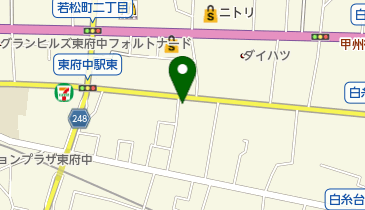 勅使河原動物病院の地図画像