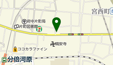 住友生命保険相互会社東京西支社府中支部の地図画像