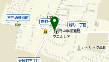 理容室ハヤサキの地図画像