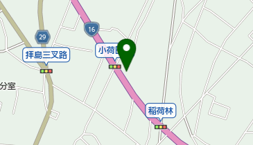 グリーンパラダイスの地図画像