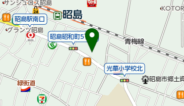 藤田モータースの地図画像