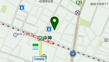 コマチ電器の地図画像