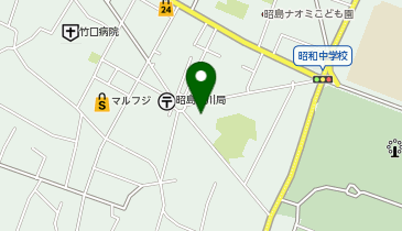 昭島市立 玉川会館の地図画像