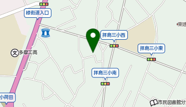 いわがみ音楽教室の地図画像