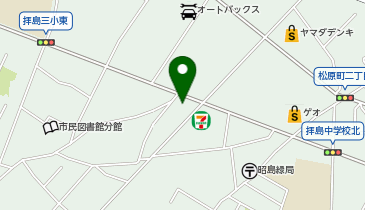 はらだ整体院の地図画像