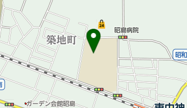 昭島市立 富士見学童クラブの地図画像