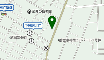 ぐれーぷ美容室の地図画像