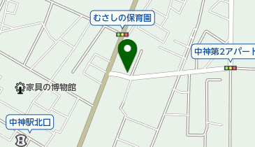 ラビット21中神店の地図画像