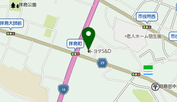 トヨタ西東京カローラ株式会社 昭島店の地図画像