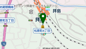 伽羅の地図画像