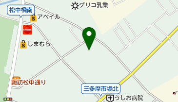 大久保多摩古紙センター昭島の地図画像