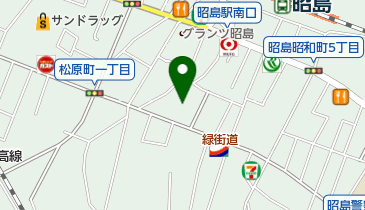 多摩球殿の地図画像