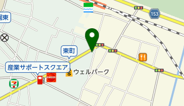 美容室ブルーベリーの地図画像
