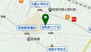 美容室ラブの地図画像