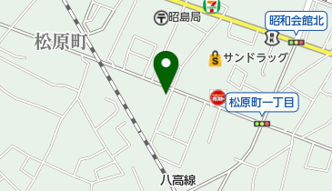 仏壇センターの地図画像