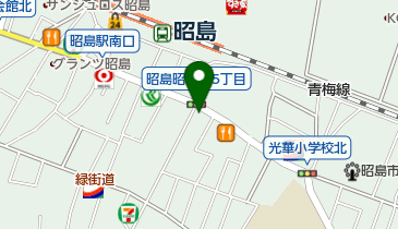 ペットショップフレンドの地図画像