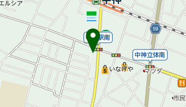 安藤米店の地図画像