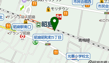 松葉家の地図画像