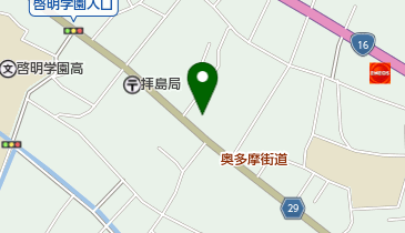 中屋薬局本店の地図画像