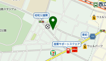 三光湯の地図画像