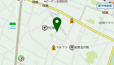 昭和湯の地図画像