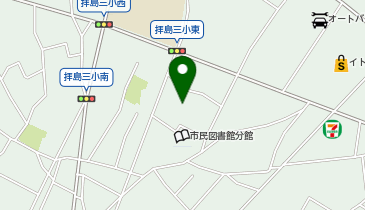 カットサロンKの地図画像