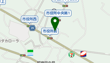 カットスタジオサンセットの地図画像