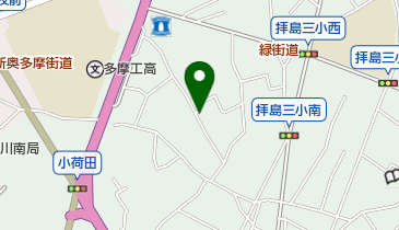 コヤマ理容店の地図画像