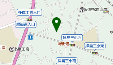 タキ理容室の地図画像