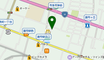 鬼太郎茶屋の地図画像
