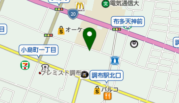 奈良堂の地図画像