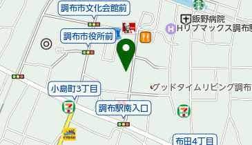 佐藤貴美枝ニットソーイングクラブ調布店の地図画像