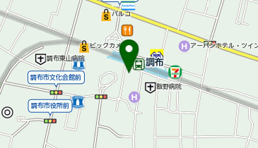 ホームメイド協会調布校の地図画像