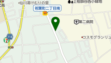 わかば製額の地図画像