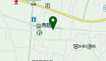 日本バプテスト連盟調布南キリスト教会の地図画像