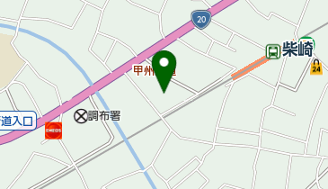 調布スチューデントハイツの地図画像