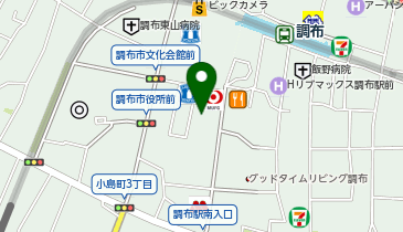 ロイヤル写真室・衣裳室の地図画像