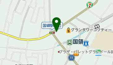調布国領しごと情報広場の地図画像