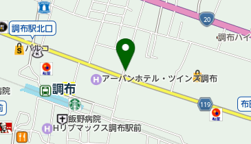 ココナッツ倶楽部の地図画像
