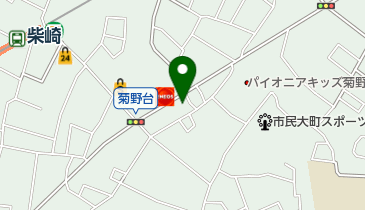 島津接骨院の地図画像