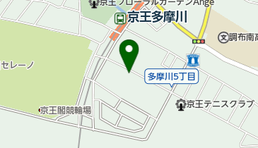 高橋燃料店多摩川店の地図画像