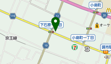 川口調剤薬局 調布店の地図画像
