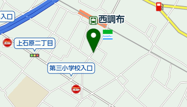 西調布薬局の地図画像