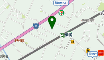 神代湯の地図画像