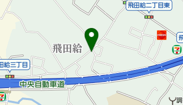 富士理容室の地図画像