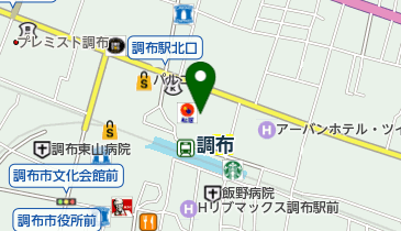 ヘアーサロンミヤビの地図画像