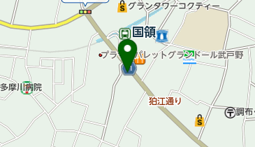 理容こすもすの地図画像